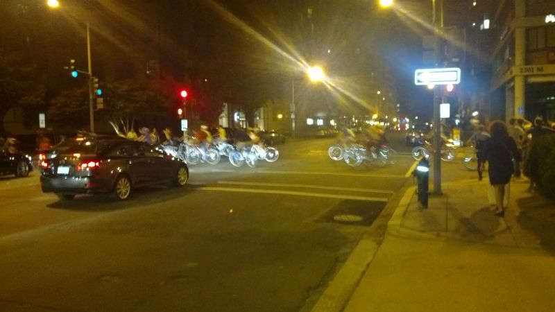 Вечерний велопробег