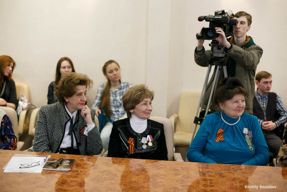 В ВлГУ поговорили о войне и науке 20150406 vlgu vstrecha s veteranami 14