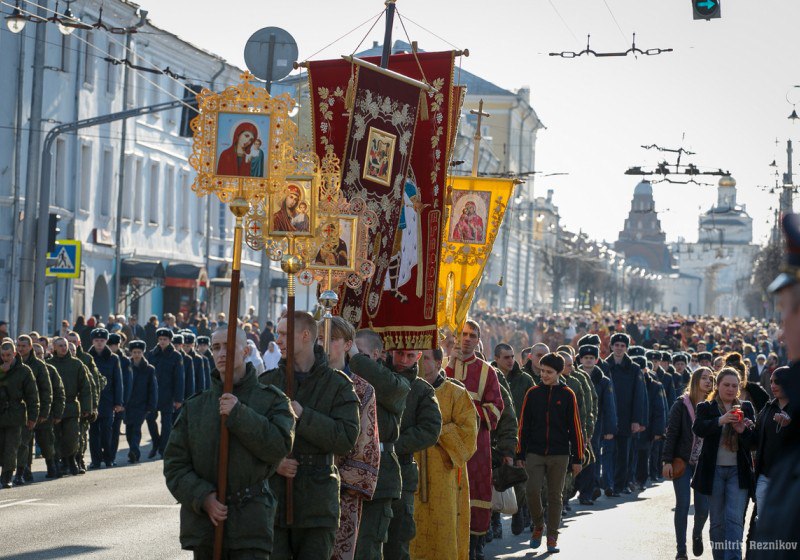 В пятничный час-пик православные устроят крестный ход в центре Владимира