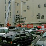 Во Владимире загорелся торговый центр «Крейсер»