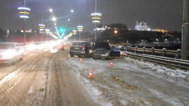 На мосту через Клязьму пьяный водитель выехал на встречку