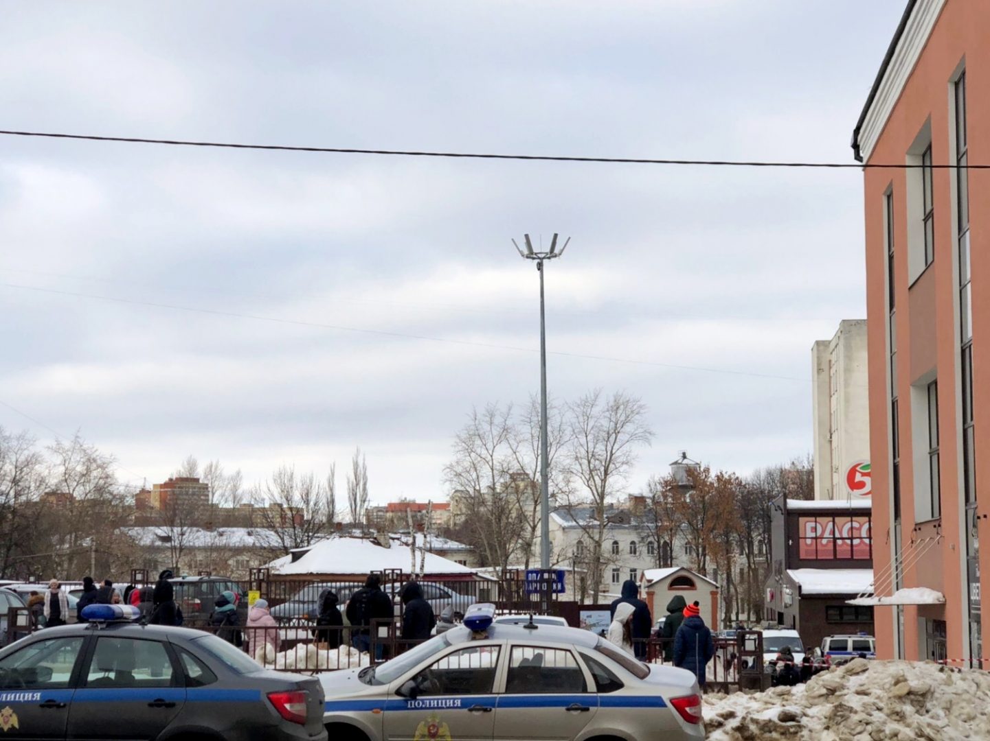 В центре Владимира эвакуировали торговый центр