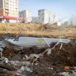 Во Владимире новостройка утопает в мусоре