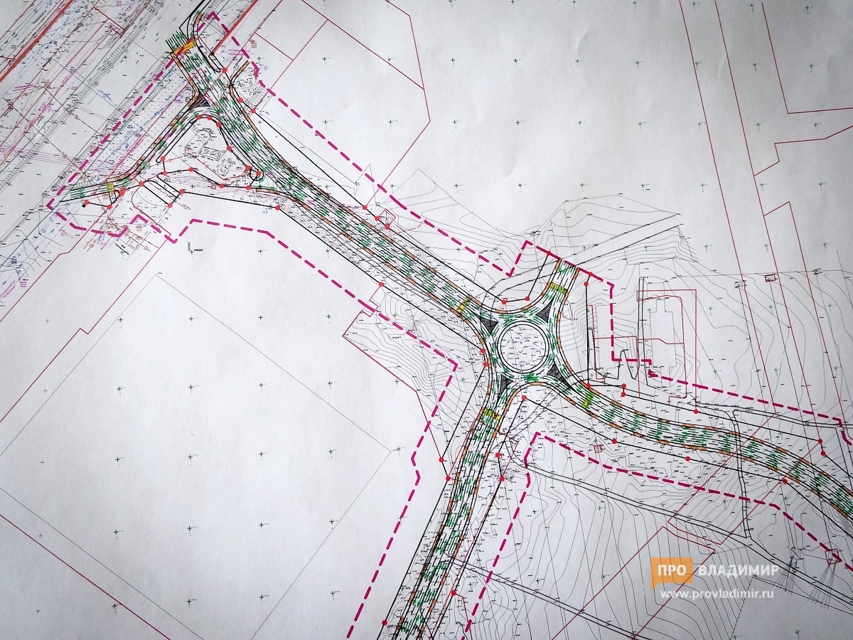 Мэрия Владимира утвердила проект дороги от Пекинки до Рокадки