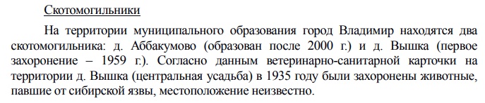 Генплан Владимира: дома у парка «Дружба» построят на бывшем скотомогильнике