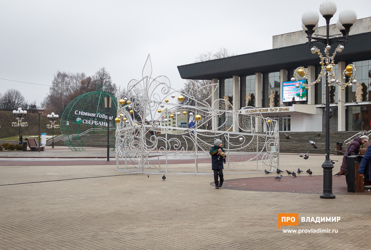 Рождественская ярмарка переехала с Соборной площади на Георгиевскую