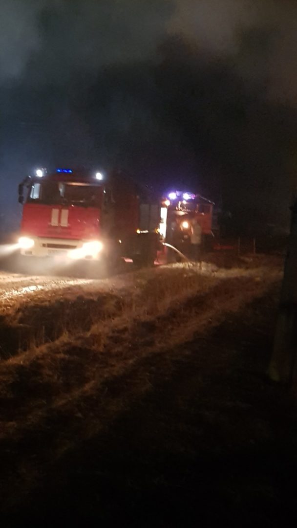 Под Камешково в пожаре погибли два пенсионера