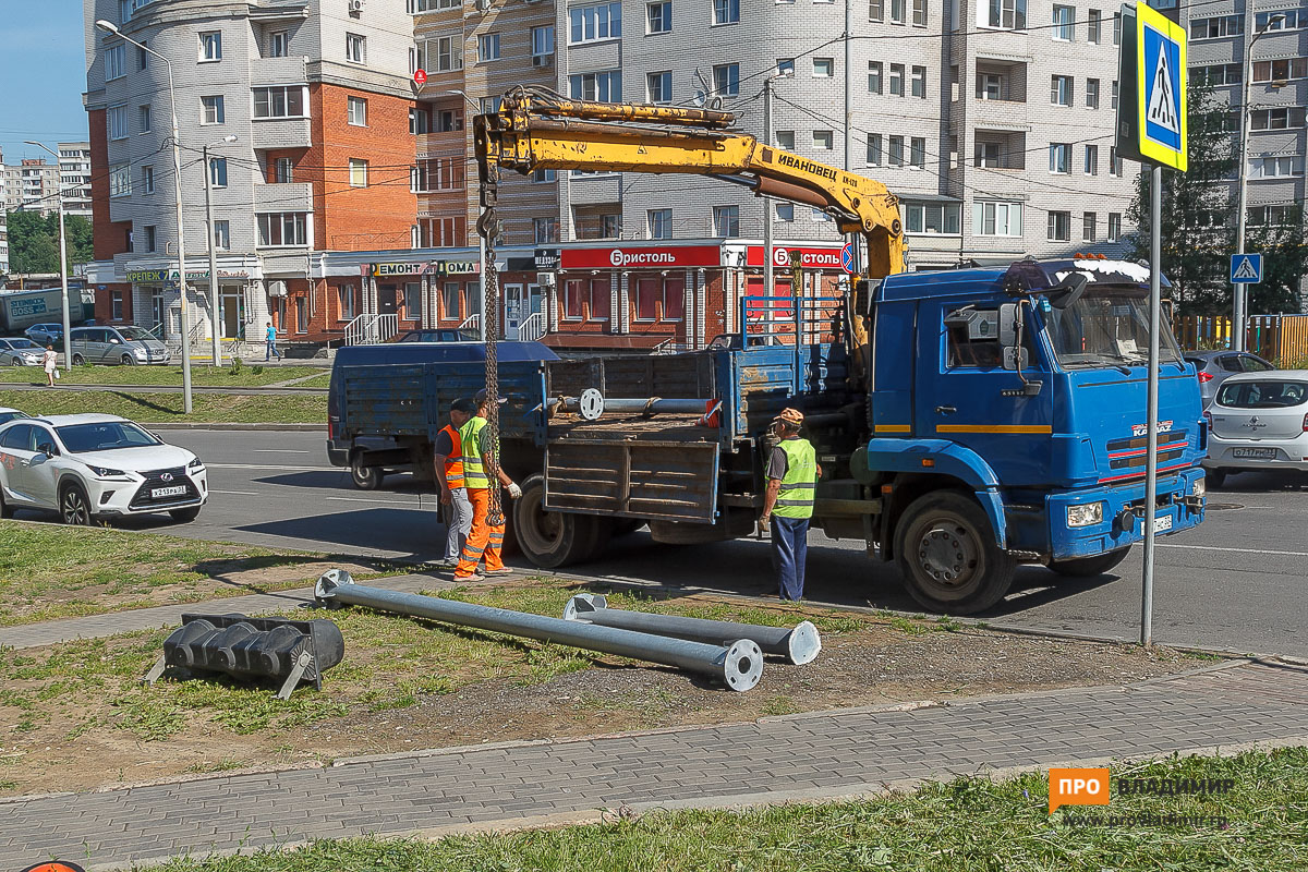 Во Владимире установят светофор на месте ДТП с мальчиком