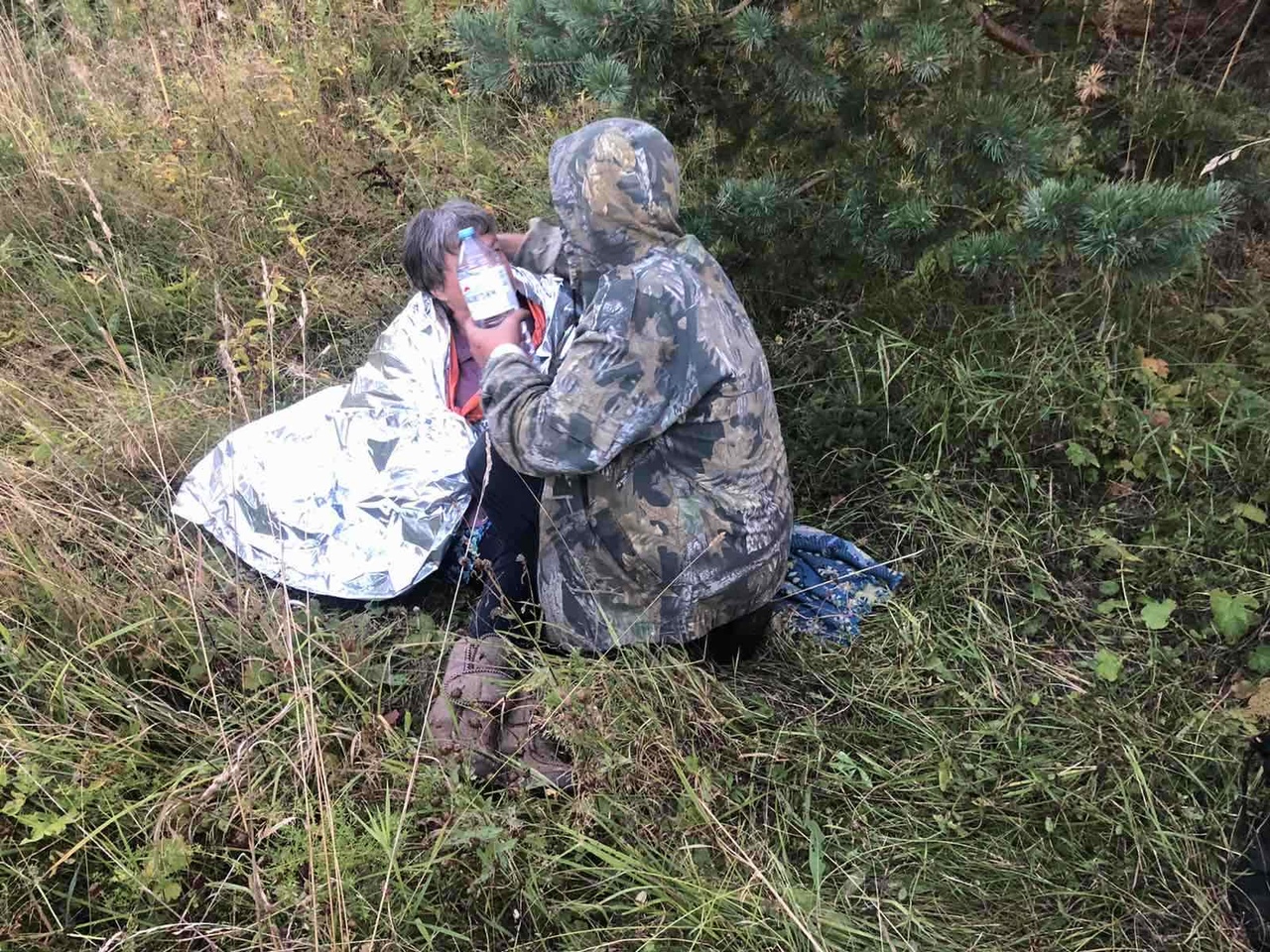 Во Владимирской области после двух дней поисков в лесу нашли пожилую женщину