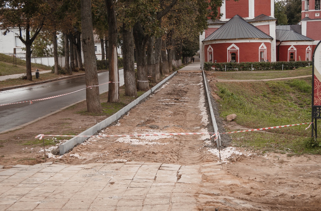 Начался второй этап благоустройства центра Суздаля