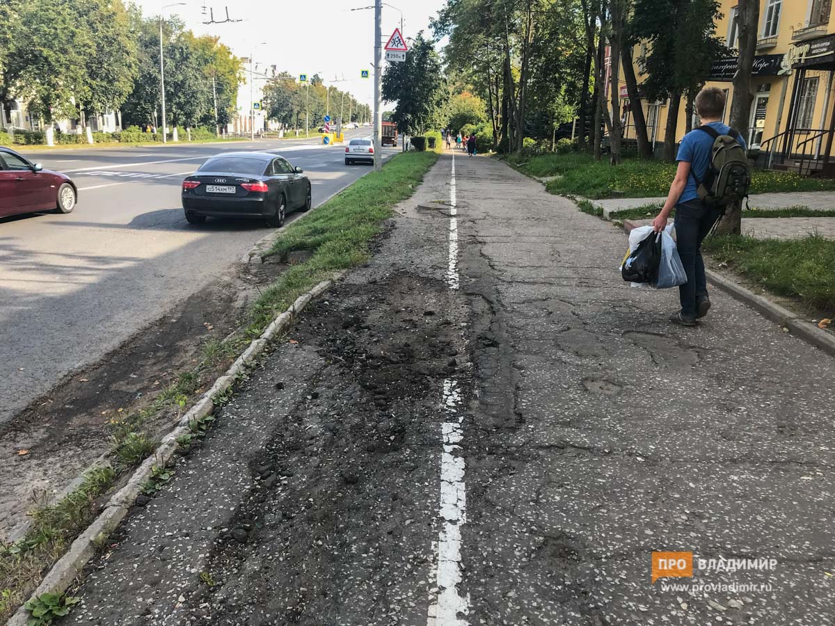 Владимирские власти не знают, кто такие велосипедисты и зачем им велодорожки