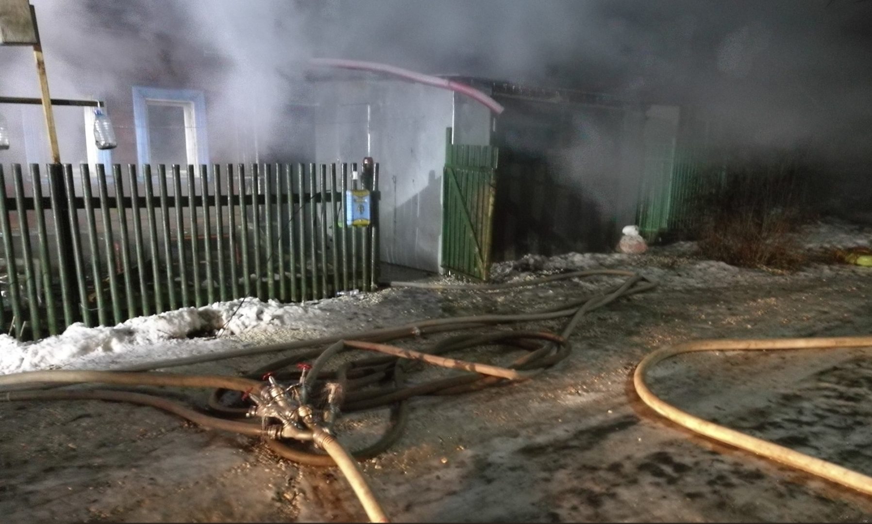 В Кольчугино в жилом доме сгорели три человека