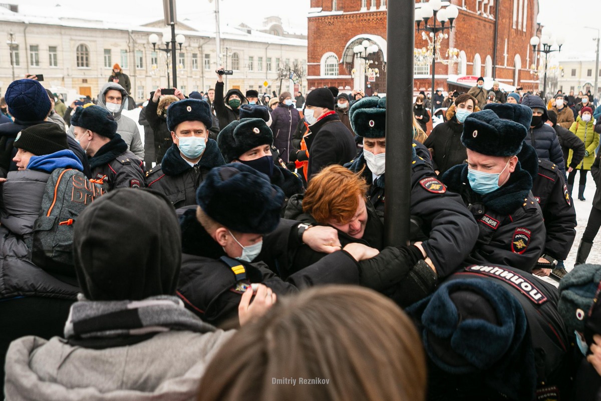 Во Владимире судят участников несогласованной акции в поддержку Навального. Онлайн