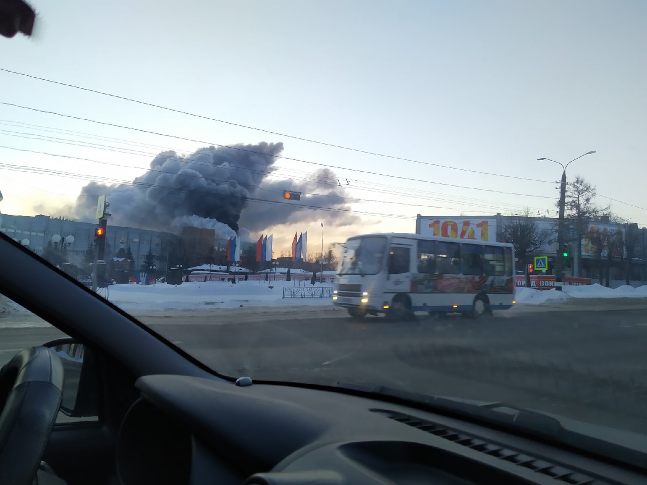 На ковровском заводе имени Дегтярева горит лакокрасочный цех