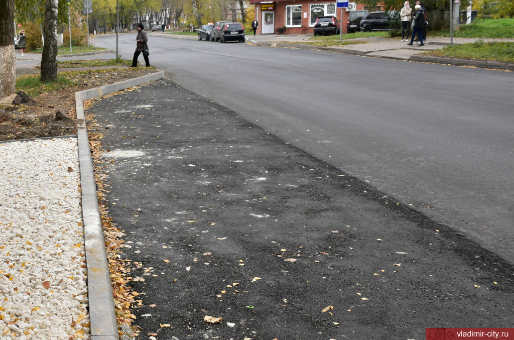 Во Владимире готовят к сдаче дороги на улицах Красноармейская и Егорова