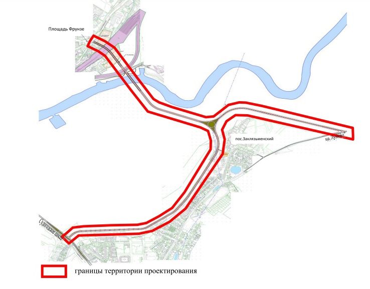 Проектирование новой дороги от Лунево до площади Фрунзе разбили на два этапа