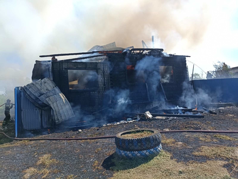 В жаркие выходные во Владимирской области произошло шесть пожаров