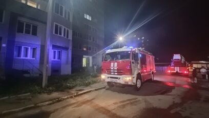 Во Владимире загорелся салон красоты на улице Комиссарова