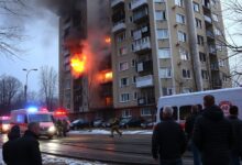 Из горящего дома в Киржаче эвакуировали шесть человек