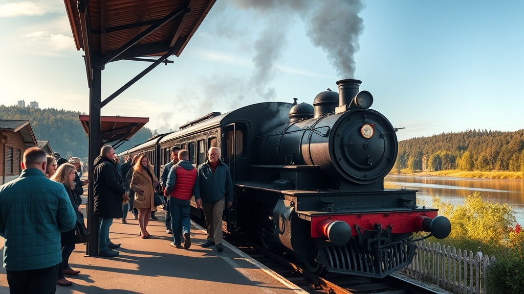 Туристический поезд «Вдоль Оки» отправляется в путешествие по Владимирской области
