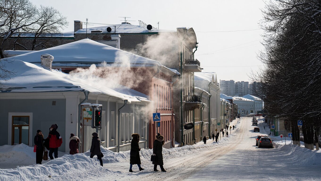 В первый понедельник февраля во Владимире будет морозно и снежно