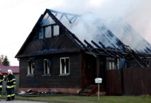 Крупный пожар в частном доме Иваньково потушен