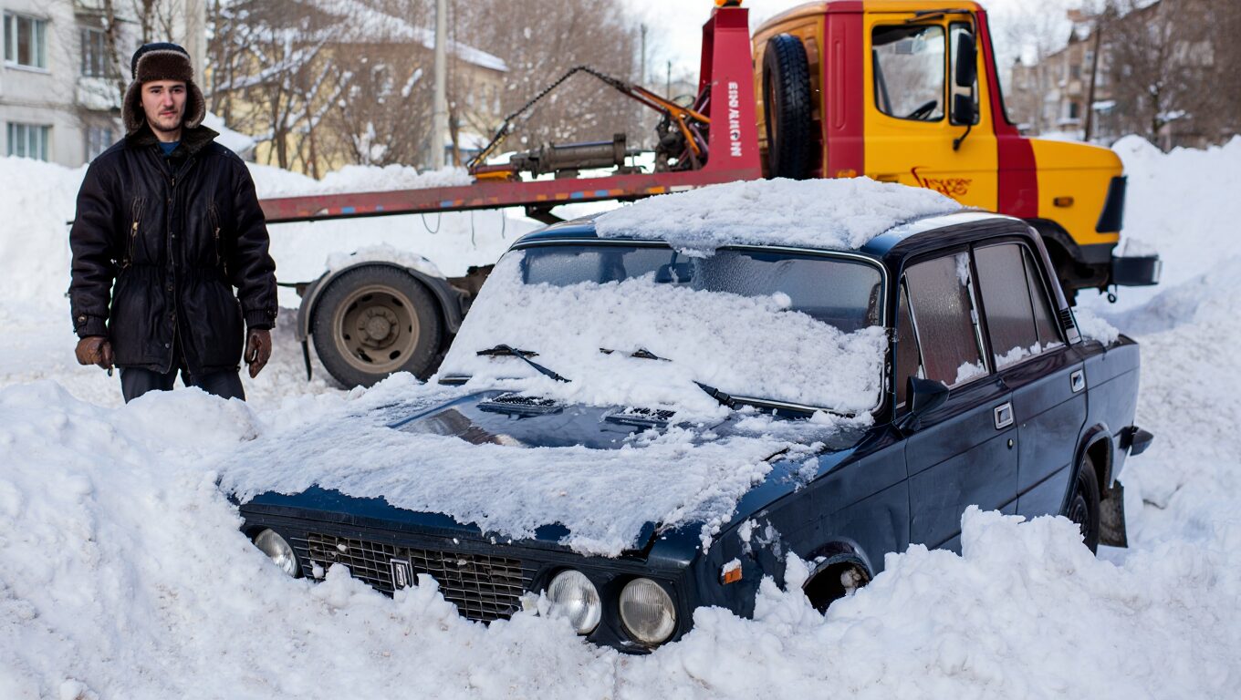 Машины, оставленные под снегом, становятся лёгкой добычей жуликов