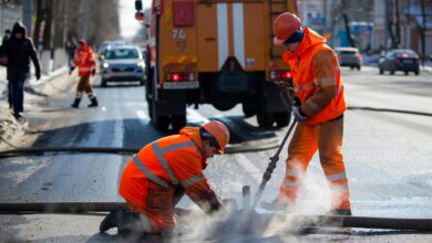 Второй порыв за две недели: Мира и Гороховая снова в аварии