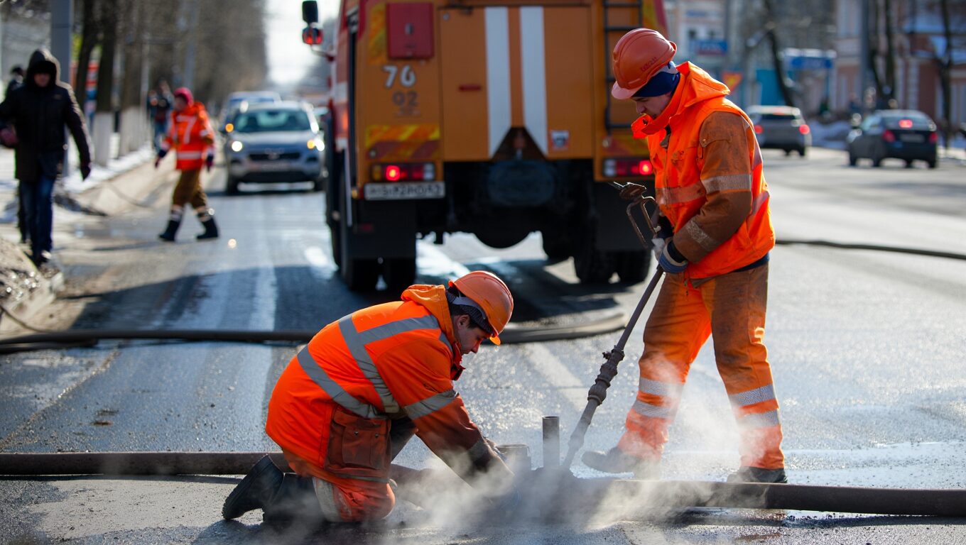 Второй порыв за две недели: Мира и Гороховая снова в аварии