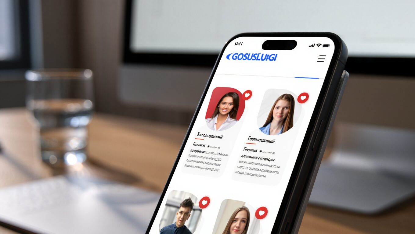 Госуслуги предложили превратить в Tinder для семейных ценностей