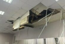 В Гусь-Хрустальном снова обрушился потолок в школе искусств