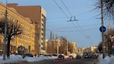 Во Владимире запретили прямой проезд на перекрёстке Горького и Сакко и Ванцетти